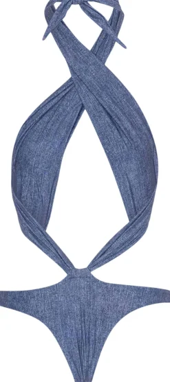 Dame ROTATE Birger Christensen Badetøj>SOFT MIXED SWIMSUIT