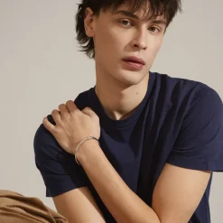 SOPHIA recycled bangle bracelet silver-plated-Pilgrim Hot