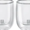 Zwilling Kopper & Krus>Sorrento Espressoglas sæt, 2 stk