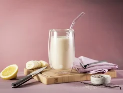 Sorrento Sugerør med knæk i glas, klar-Zwilling Online