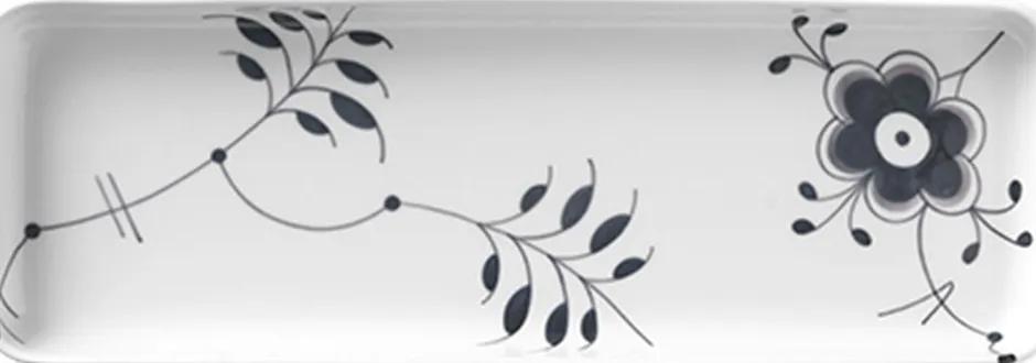 Best Sort Mega Riflet 36 cm. fad Skåle & Fade