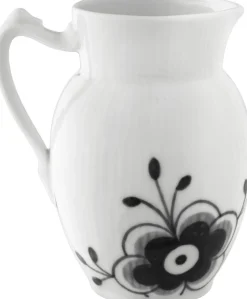 Royal Copenhagen Karafler & Kander>Sort Mega Riflet kande 38 cl
