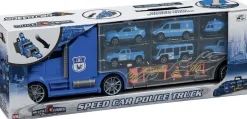 Outlet SPEEDCAR POLITI CARRYCASE Børn Legetøjsbiler & Transportmidler