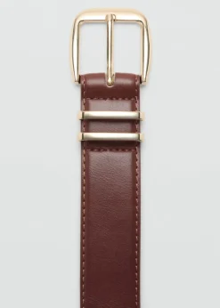 Square buckle belt-MANGO Sale