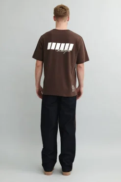 Barfod T-Shirts>Squares short sleeve t-shirt Organic