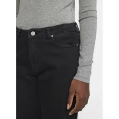 Online SRWilla Midwaist Wide Jeans Dame Jeans