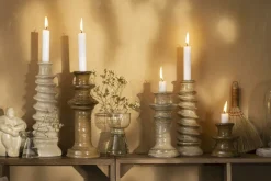 Stage t/2,2 cm lys Saga creme m/skrå ringe-Ib Laursen Hot