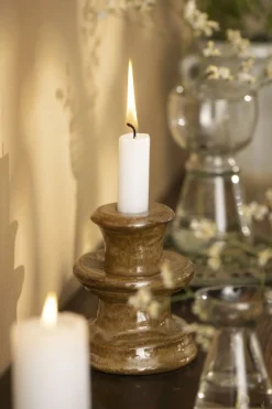 Discount Stage t/bedelys Milan brun lav model Lys & Lysestager