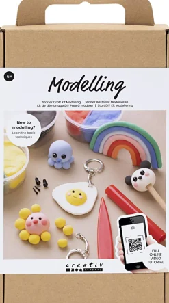 Start DIY Kit Modellering, Fantasifigurer Børn Kreativitet