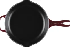 Le Creuset Gryder & Pander>Stegepande støbejern 23cm Garnet