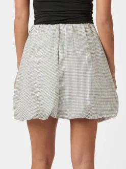 Clearance Stela Small Check Skirt Dame Nederdele