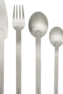 Outlet Stelo Cutlery - Set of 4 - Brushed Stainless Steel Bestik