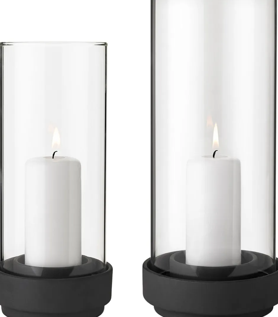 Stelton Lanterner>hurricane H 28,5 cm black