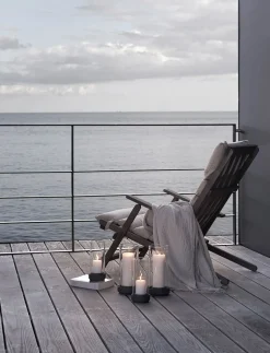 Stelton Lanterner>hurricane H 28,5 cm black