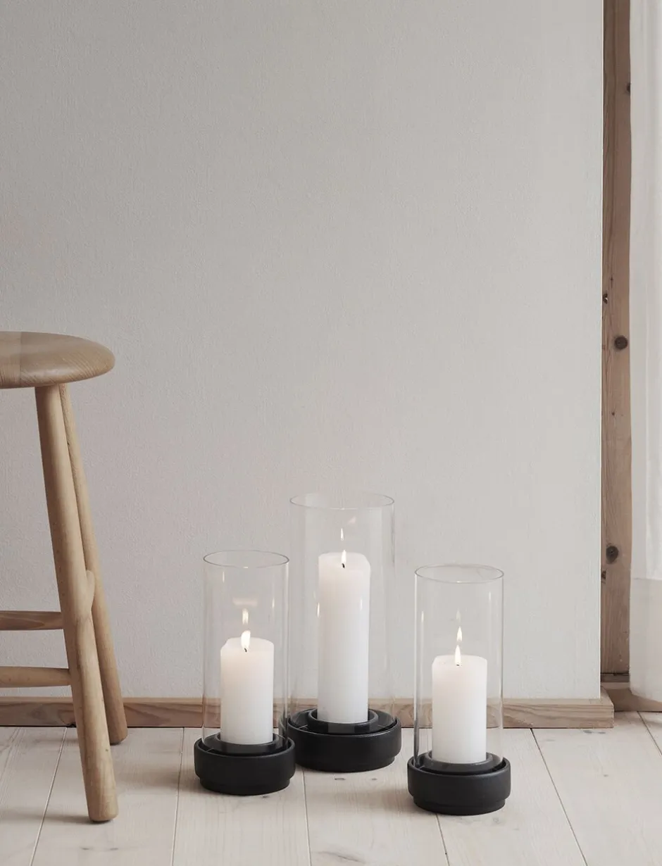 Stelton Lanterner>hurricane H 28,5 cm black