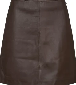 Stephanie leather skirt-A-VIEW