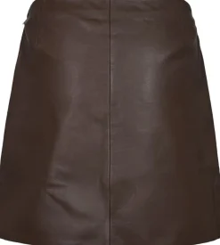 Stephanie leather skirt-A-VIEW