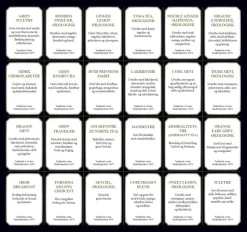 Clearance Østerlandsk Julegaveæske, 24 stk minidåser løsvægt te Te