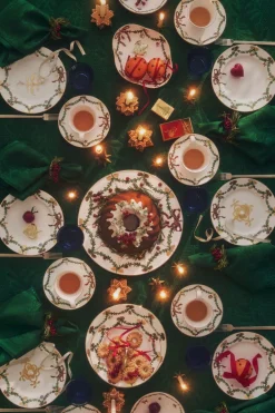 Stjerne Riflet dug grøn 320 cm-Royal Copenhagen Sale