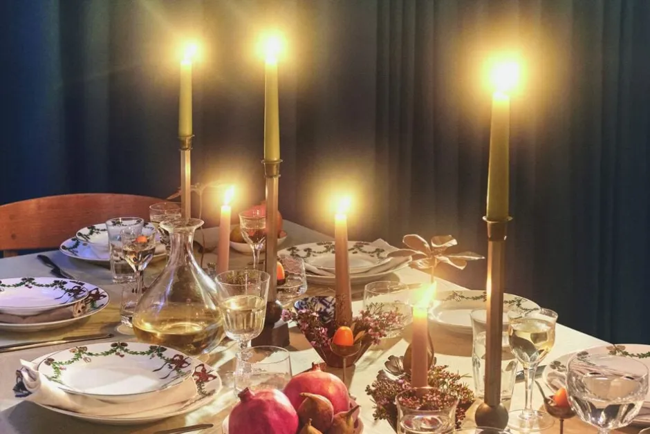 Clearance Stjerne Riflet Jul 27 cm. tallerken Julegaver|Tallerkener