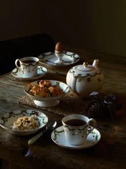 Best Stjerne Riflet Jul 22 cm. tallerken Tallerkener|Julestel