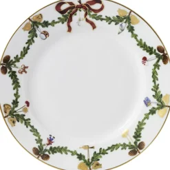 Stjerne Riflet Jul 19 cm. tallerken-Royal Copenhagen Best