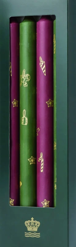 Stjerner Riflet Jul lys 4 stk.-Royal Copenhagen Online