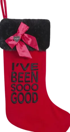 Discount STOCKING NO. 2 �IV BEEN SO GOOD� Juletekstiler