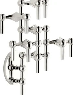 wall hanger - chrome-STOFF Nagel Clearance