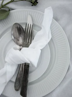 Online Stofserviet hvid Tekstiler Til Borddækning