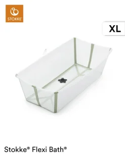 FlexiBath XL Transperent Green-Stokke Sale