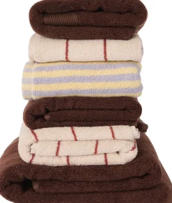 Stripe GOTS yellow/lavender-Magasin du Nord Collection Clearance