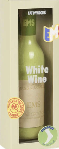 Dame Eat My Socks Strømper>Strømper - Wine White