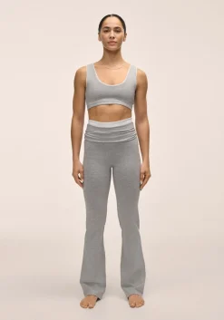 Online SUBLIME FOLDED FLARE BUKSER Dame Tights & Træningsbukser