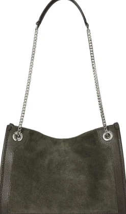 Suede & Leather Medium Bradley Tote Bag-Lauren Ralph Lauren Sale