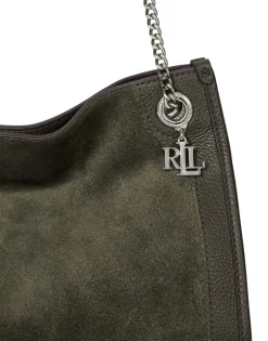Suede & Leather Medium Bradley Tote Bag-Lauren Ralph Lauren Sale