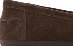 Outlet Suede penny loafers Dame Snøresko