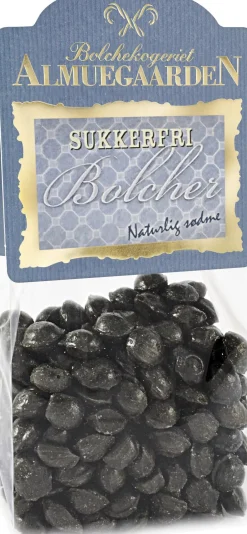 New Sukkerfri Spejderhagl bolcher med smag af lakrids og salmiak Bolcher