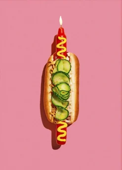 Super Mercat - Candlelight dinner-Poster & Frame Hot