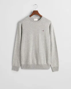 Gant Strik>SUPERFINE LAMBSWOOL C-NECK