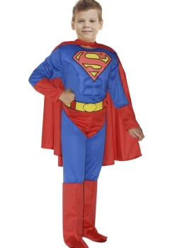 Superman udklædning 8-10år-DC SUPER HEROES Best