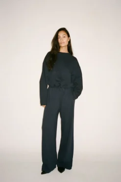 Dame Rabens Saloner Sweatshirts & Sweatpants>Sweat drawstring top - Sheela