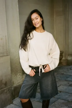 Outlet Sweat drawstring top - Sheela Dame Sweatshirts & Sweatpants