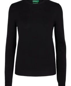 Dame United Colors of Benetton Strik>SWEATER L/S