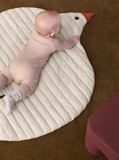 Swif Quilted Mat - Undyed-Ferm Living Online