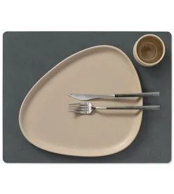 TABLE MAT SQUARE L (35x45cm) NUPO anthracite-LIND DNA Outlet