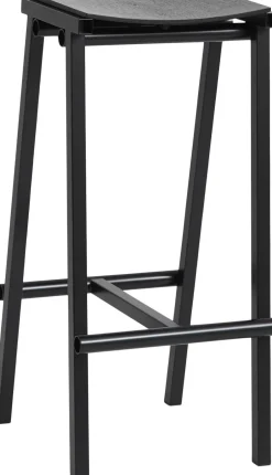 Taburete 8 Bar stool High Black pow Møbler