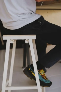 Outlet Taburete 8 Bar stool Low Eggshell p Møbler