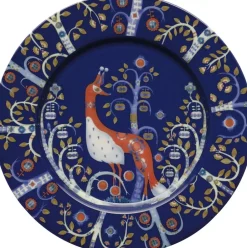 Taika 22cm tall. fl. blå Tallerkener