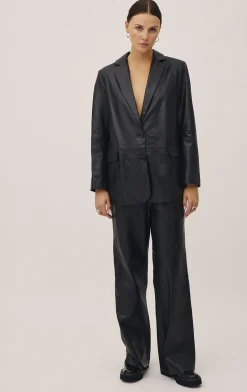 Tana 1 LWG - 100% Leather Blazer Dame Blazere & Veste